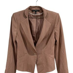 White House Black Market Tan Blazer